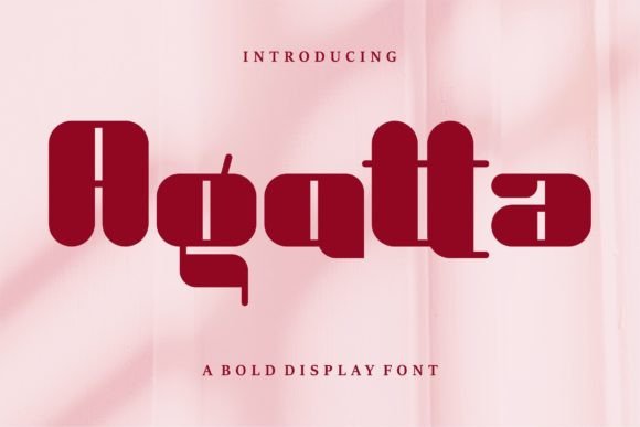 Agatta Brings a Bold Voice to Editorial Display Typography