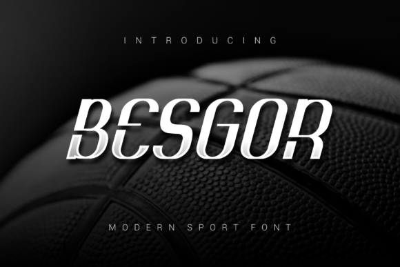 Besgor: A Display Font for Bold Editorial Identity