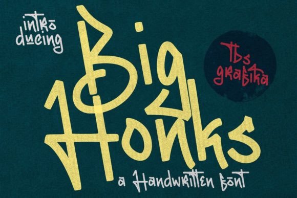 Big Honks: A Display Font That Demands Space—And Delivers