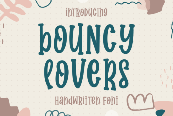 Bouncy Lovers: The Friendly Display Font for Publishing