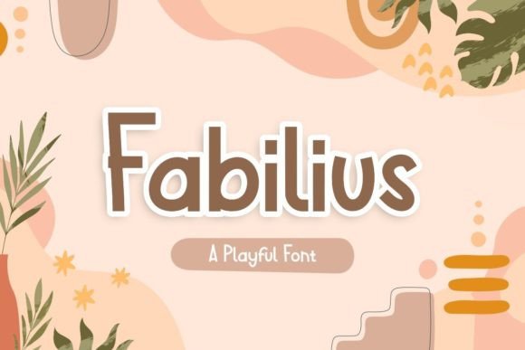 Fabilius: A Playful Display Font That Lifts Digital Headlines