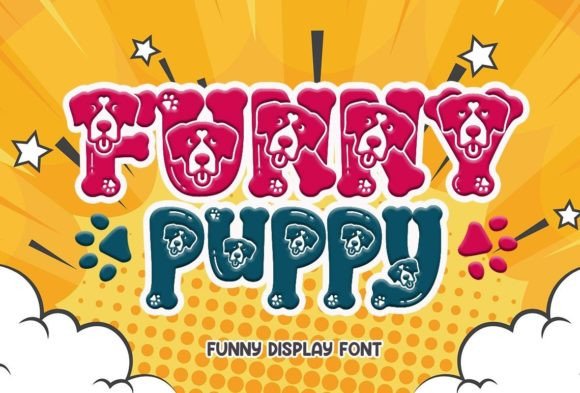 Funny Puppy: A Playful Display Font That Makes Your Brand Instantly Memorable