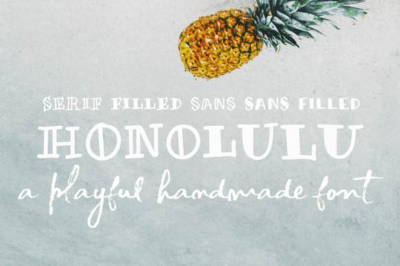 Honolulu: A Handwritten Display Font for Warm Editorial Design