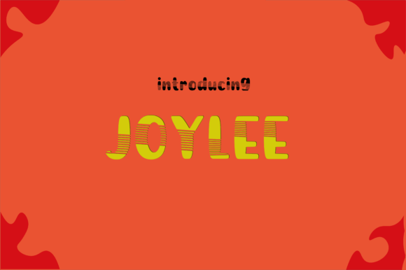 Joylee Display Font: A Playful Typeface for Campaign Designers