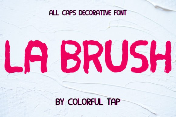La Brush Font: A Creative Typeface for Small Business Branding