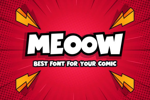 Meeow: A Playful Display Font That Brings Joy to Branding