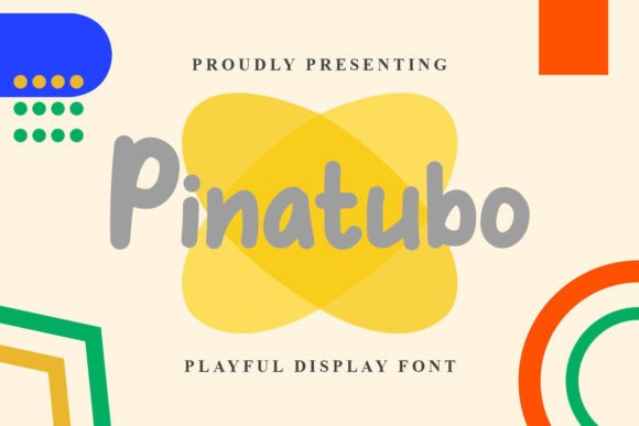 Pinatubo: A Playful Display Font for Creative Web Design