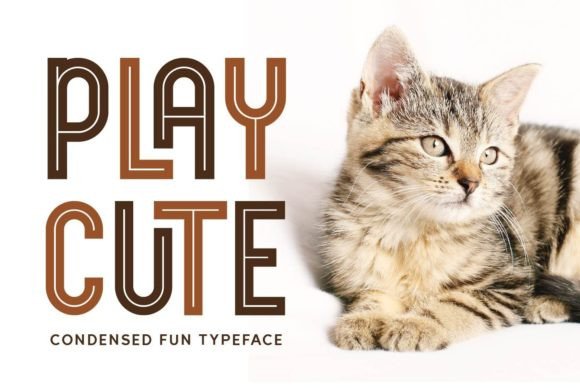 Playcute: A Display Font That Makes Your Campaigns Instantly Clickable