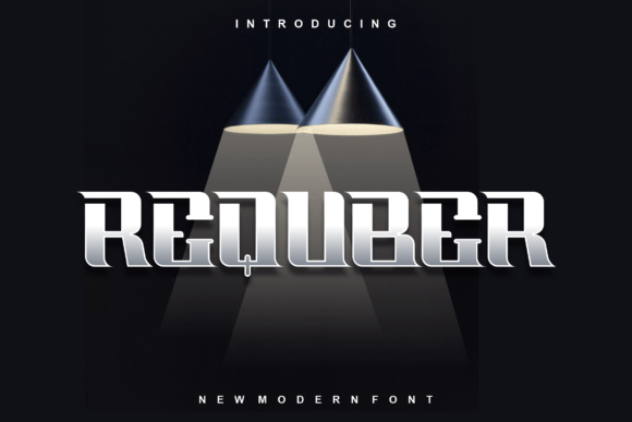 Requber: A Bold, Authentic Display Font for Real Branding Work