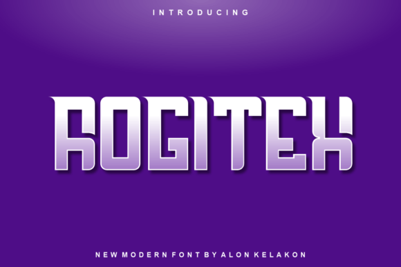 Rogitex: A Modern Display Typeface That Transforms Digital Branding