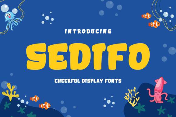 Sedifo: A Display Font That Demands Attention