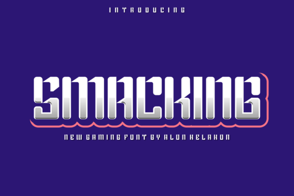 Testing Smacking as a Display Typeface for Modern Web Projects