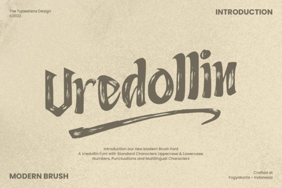 Vredollin: A Modern Display Font That Makes Your Brand Feel Intentional