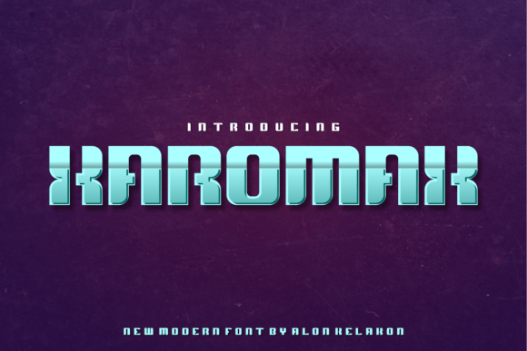 Xaromax: The Modern Display Font That Crafts Love